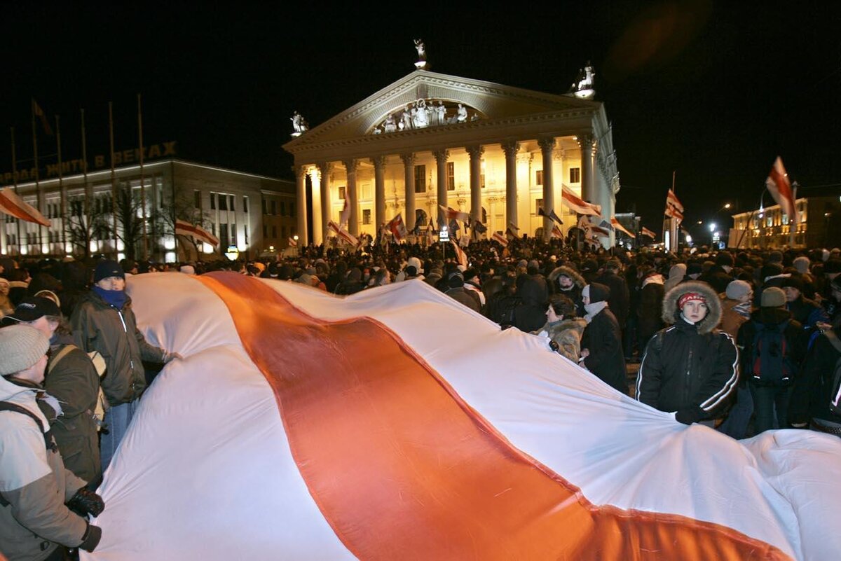 Один из митингов в Минске