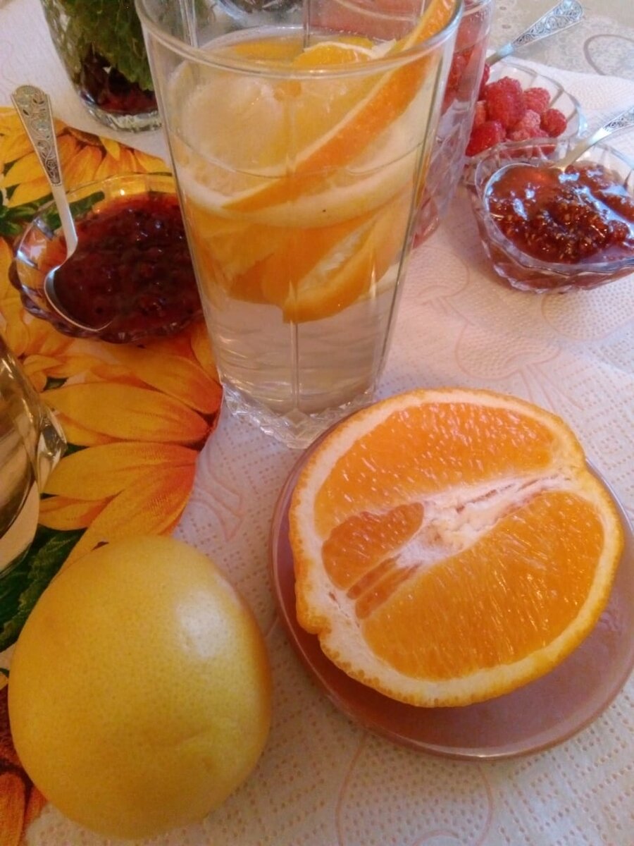 Чай с лимоном