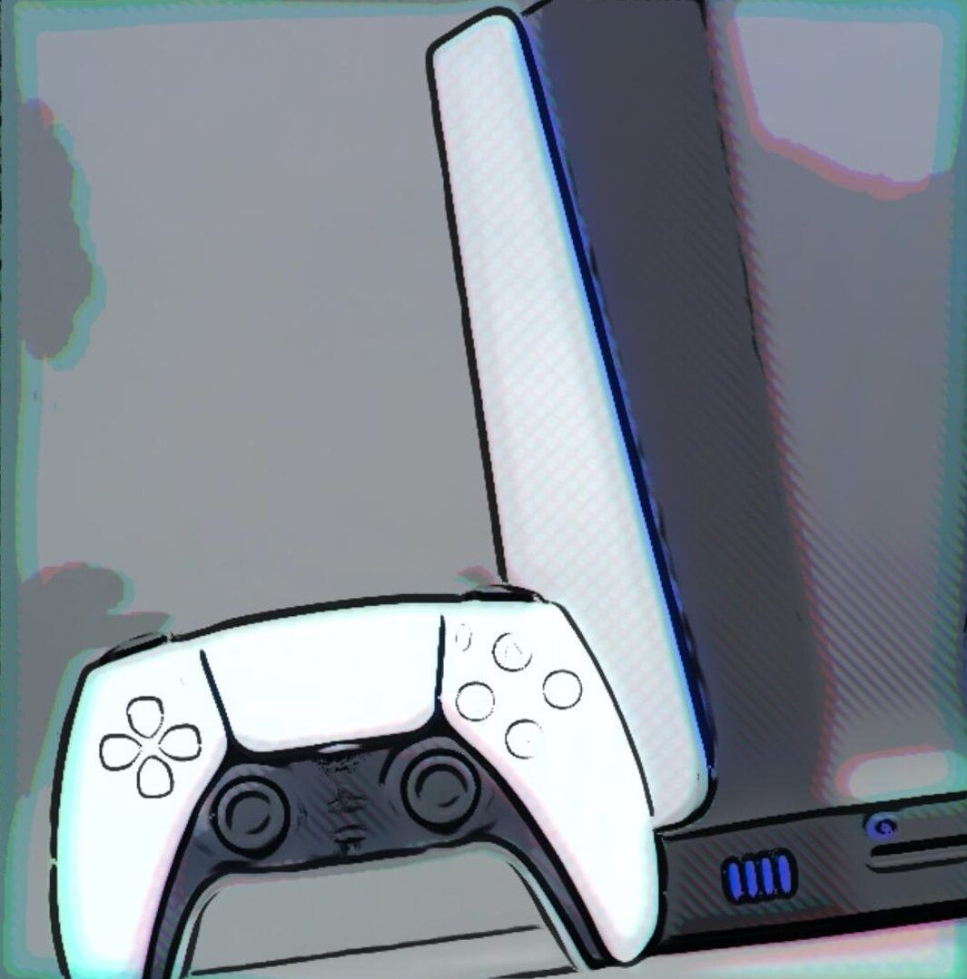  Фотография с PlayStation 5