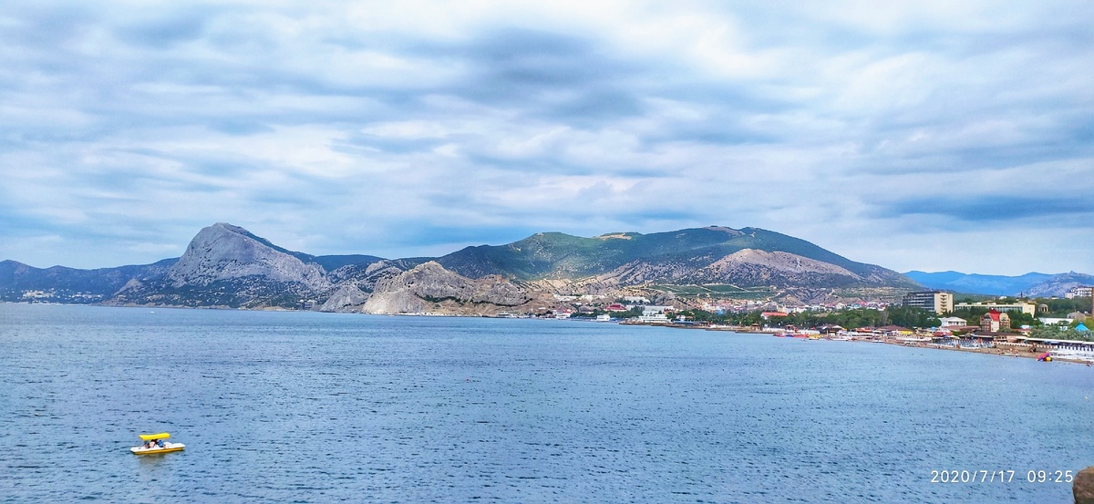 Вид на Судак