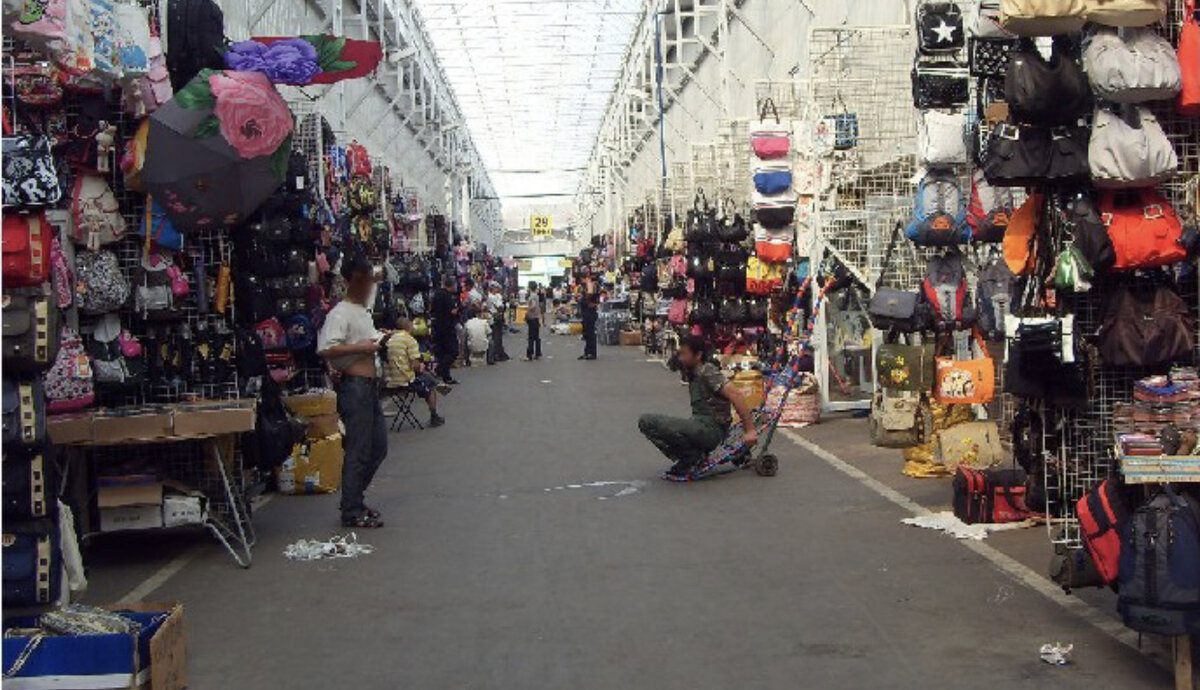 Одна из линий Садовода