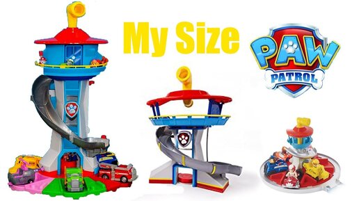 BIGGEST Paw Patrol My size Lookout Tower