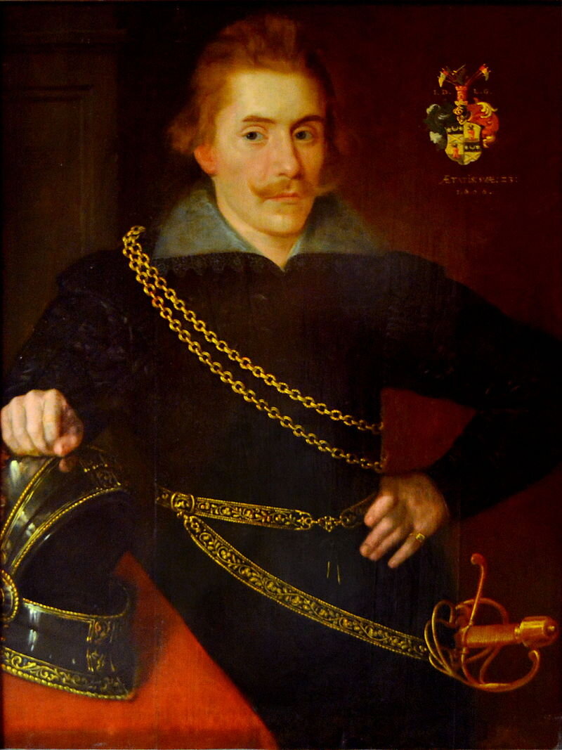 Якоб Делагарди. Неизвестный художник, 1606 г.