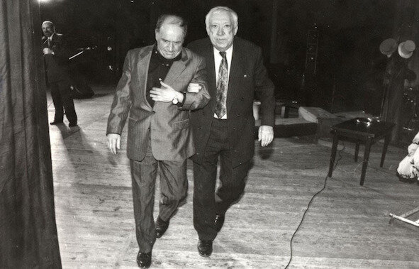 Лев Дуров и Юрий Никулин