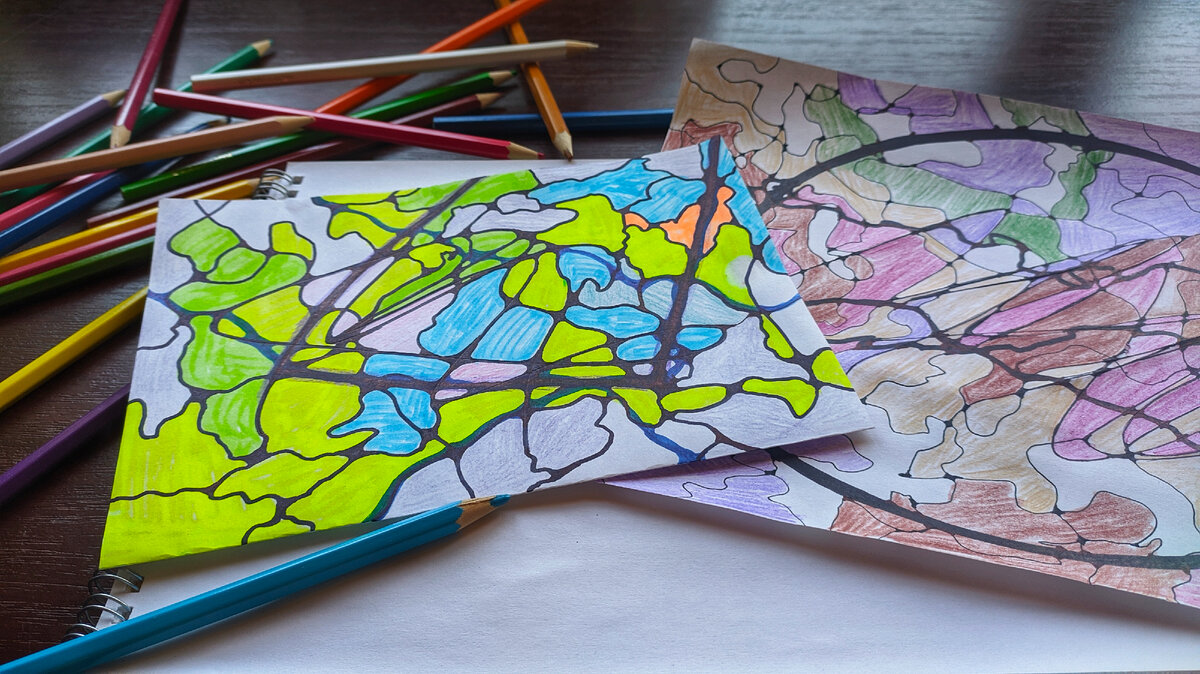 Как выглядели мои первые нейрографические рисунки