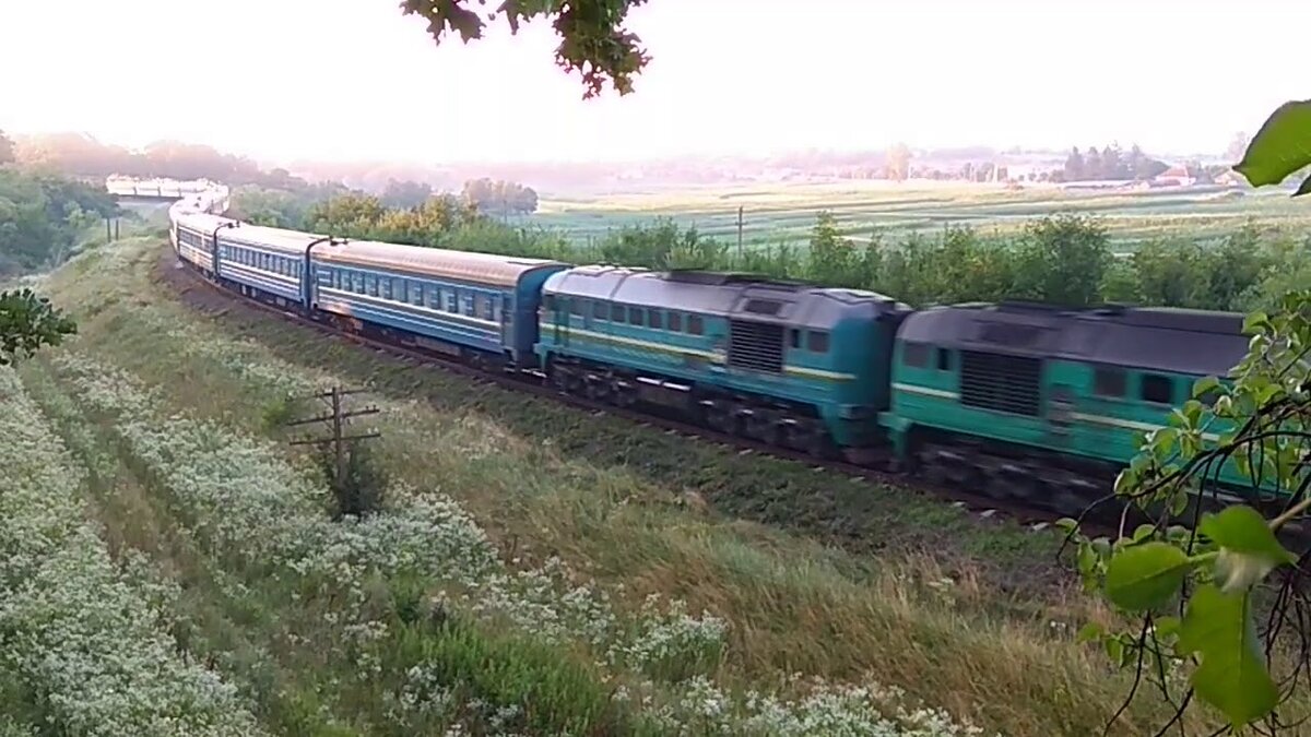 Поезд 117 Киев - Черновцы