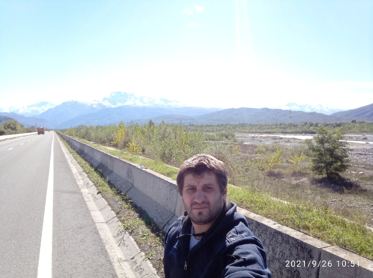 По пути в Кармадонское ущелье 