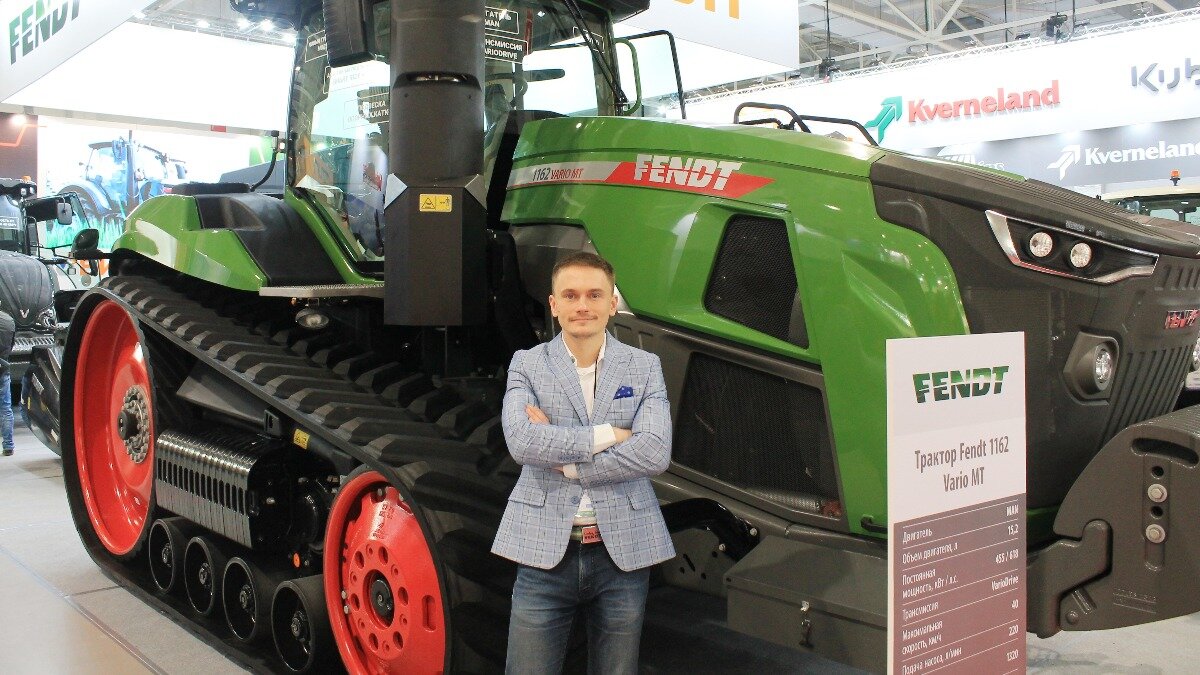 Иван Моржаков: об особенностях нового трактора Fendt 1100 Vario MT —  простым языком о сложном | ГлавПахарь | Дзен