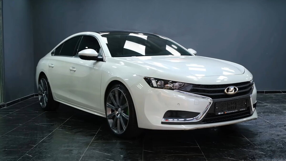 Новая Лада Приора NFR 2022 года - спереди