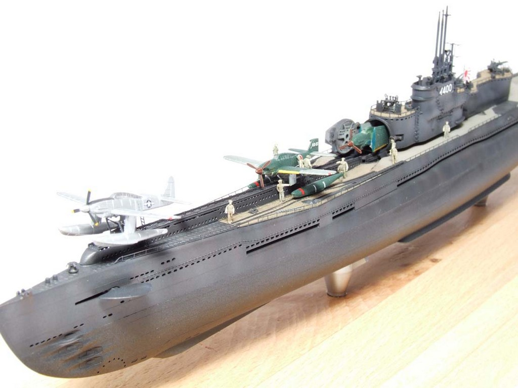 Тип 1 no 400. I-400 подводная лодка. Японский подводный авианосец i-400. Подводная лодка авианосец 941 бис. Tamiya 78019 Japanese Navy Submarine i-400