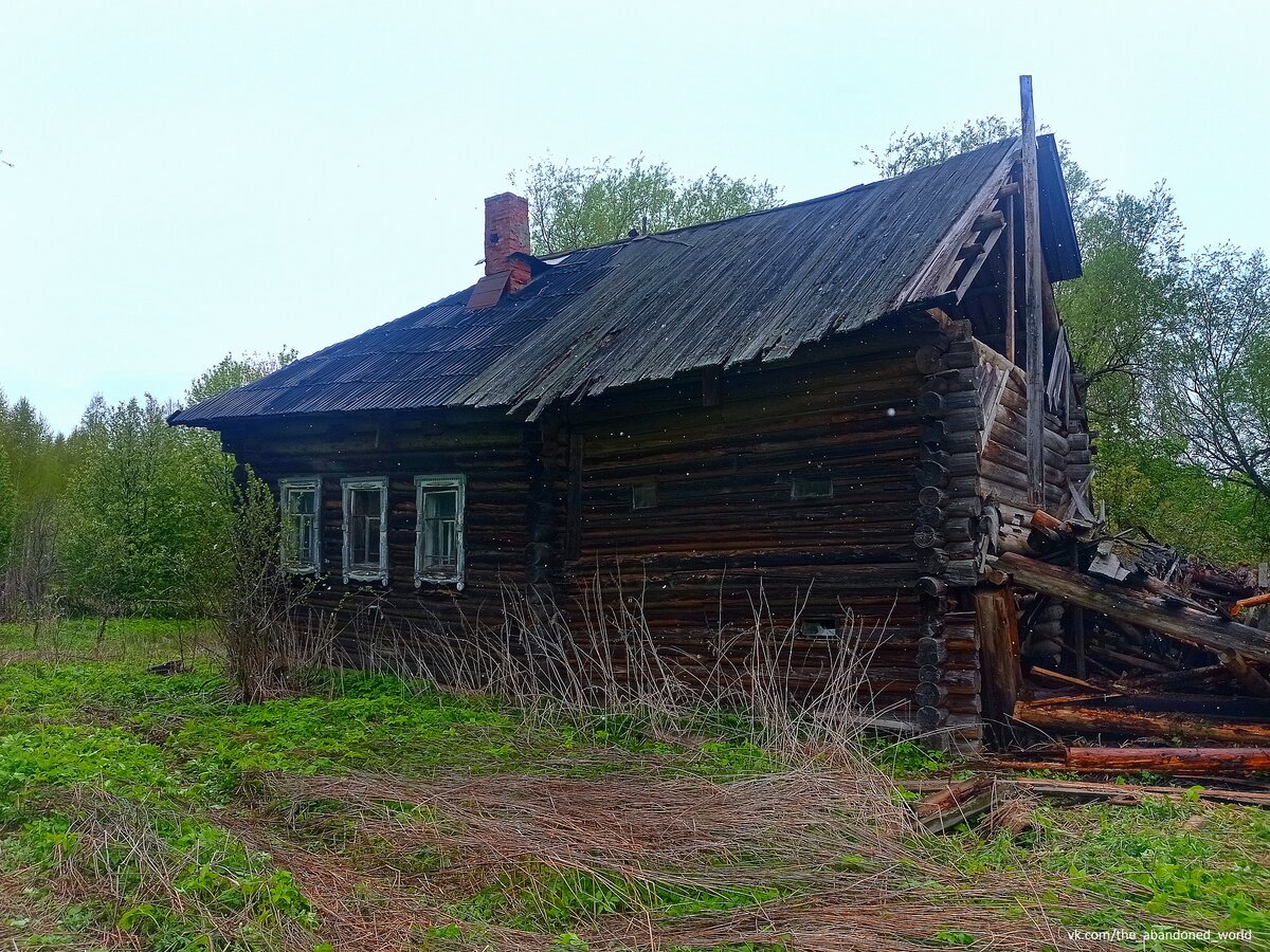 ЗАБРОШЕННАЯ ДЕРЕВНЯ КРУТОВРАЖЬЕ, Кировская область | Заброшенный Мир | Дзен