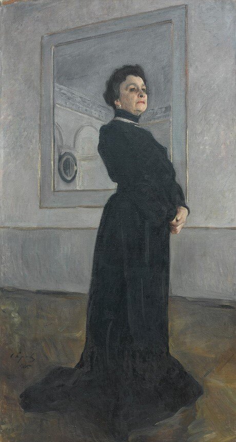 Портрет М. Н. Ермоловой. 1905. Валентин Серов.