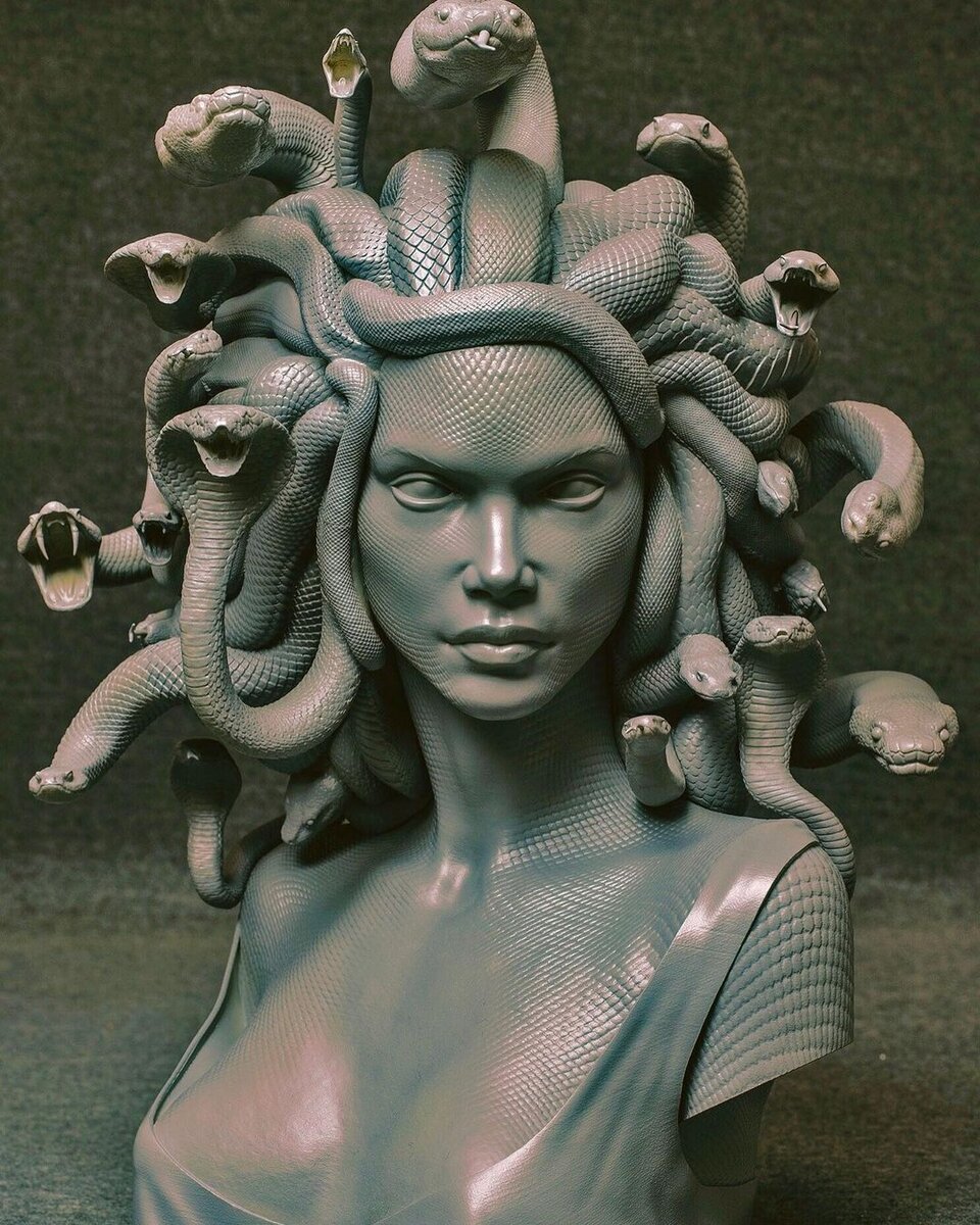 Медуза Горгона. Фото с сайта https://andrewbek-1974.livejournal.com/1969570.html?noscroll