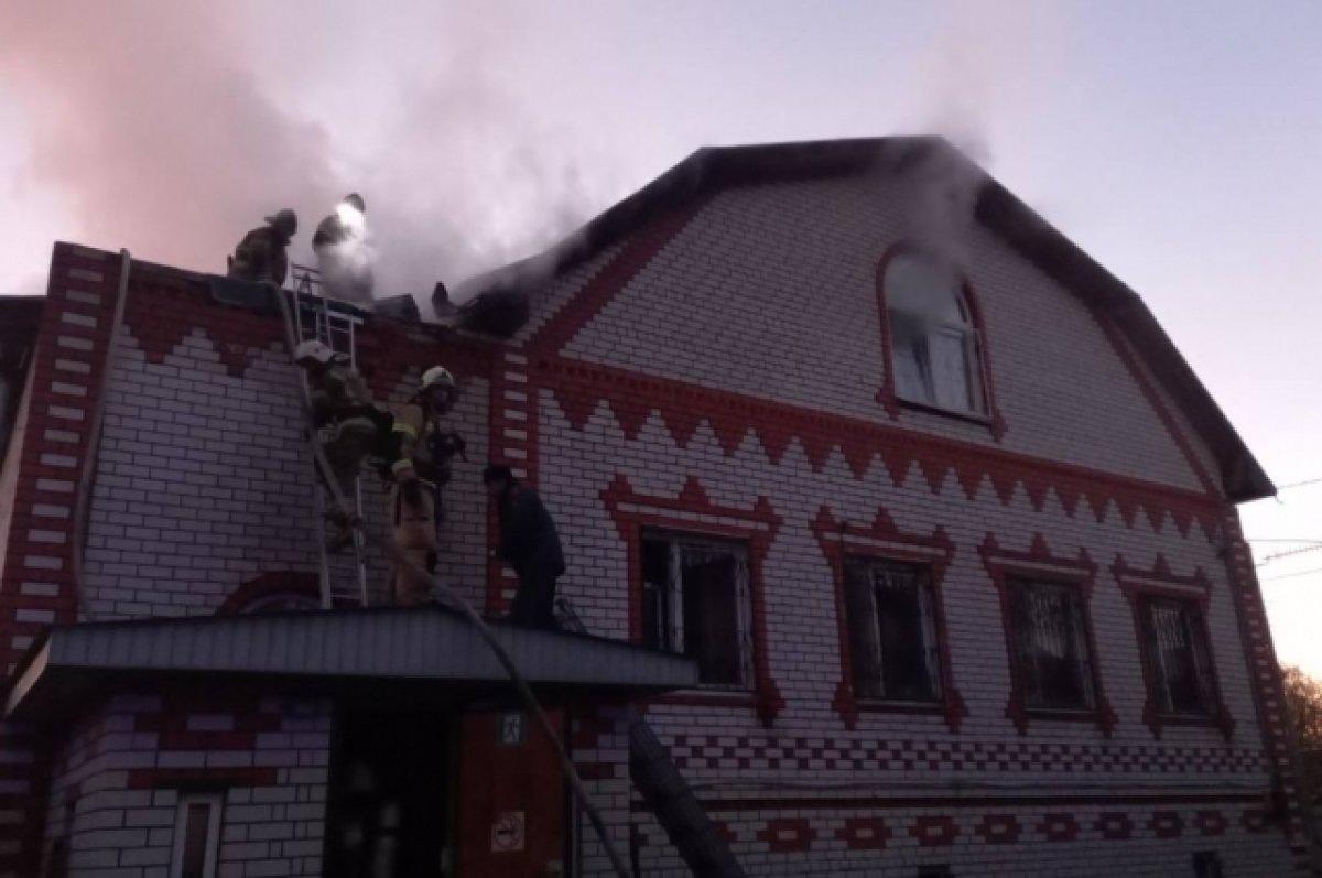    31 человека эвакуировали при пожаре в нижегородском реабилитационном центре