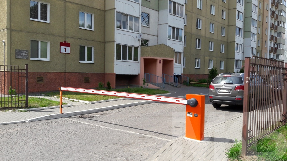 Установка шлагбаумов во дворе многоквартирного дома. Пошаговая ...