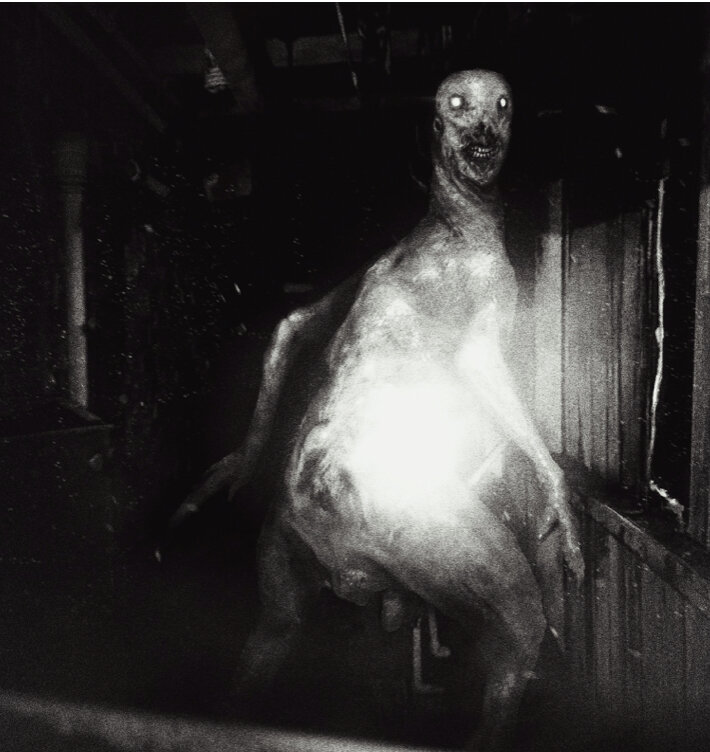 All live instances of SCP-3199 are to be contained on Site-114 within a Keter humanoid containment chamber, the walls of which should be coated in approximately two centimeter thick acid-resistant steel. Two meters of empty space are to be allocated between this chamber and secondary containment.

Secondary containment consists of suspending all live instances of SCP-3199 inside a solid block of strong, transparent substance (currently clear acrylic resin).

This block is to be at a height of at least three meters, with one armed security guard stationed directly outside initial containment at all times. An eight-digit passcode can be obtained from the current Site-114 director in order to access the initial containment chamber, and allow for close-up examination of SCP-3199's behaviour and appearance. CCTV equipment is, however, installed in one corner of the containment cell for remote observation.