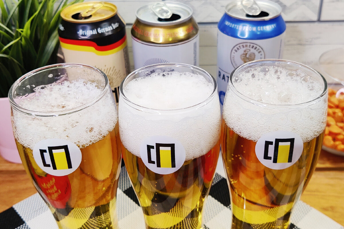 Сравниваю три новых пилса из КБ. Что взять - Germania Premium Pils,  Hopfendorf Pilsener или Ratsherren Pilsener, ведь цена у них одинаковая. |  Смысл пива | Дзен