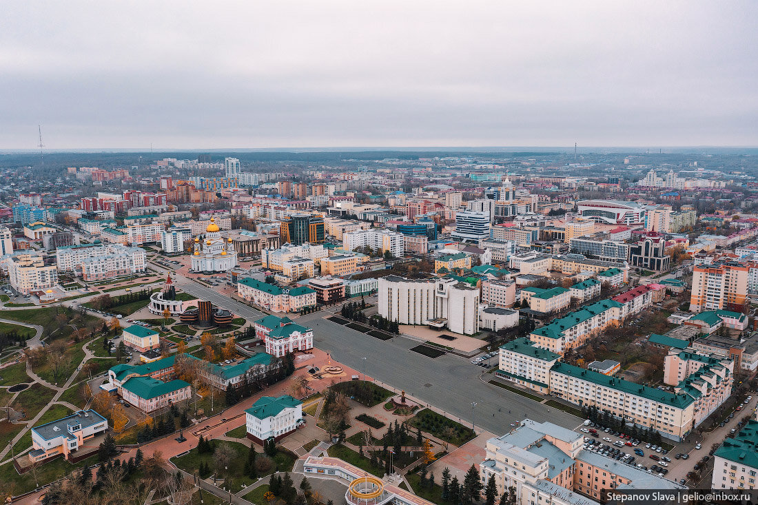 Саранск — столица Мордовии с высоты | Gelio | Слава Степанов | Дзен