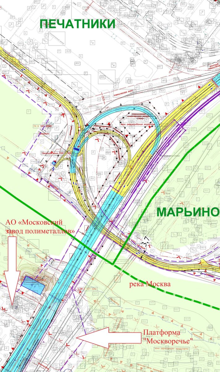 Две новые автомагистрали пройдут через район Печатники | Народный Совет  района Печатники | Дзен