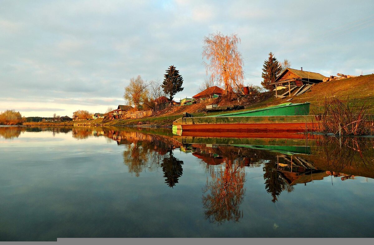 село Пристань Свердловской области, река Уфа, фото Юрия Истомина, Арти (https://ok.ru/group/51566959395060/album/51568529637620/839210111988)