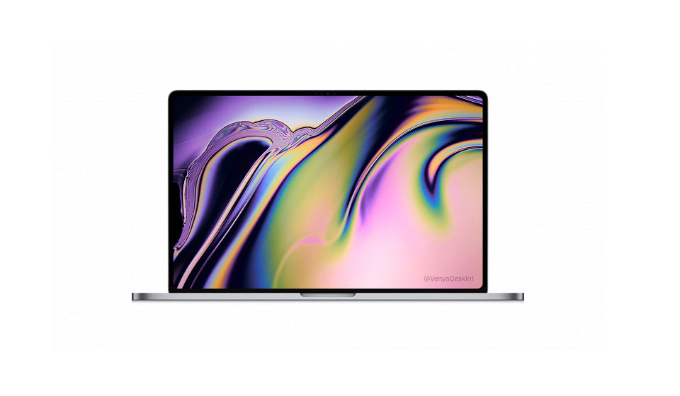                                                     Примерно так выглядит MacBook 16