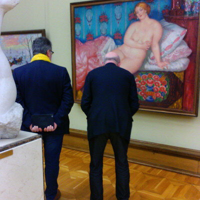 В Третьяковке.  Фото автора