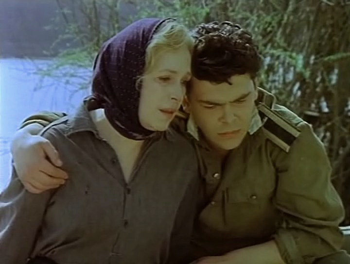 Клара Лучко  и Алексей Никульников в фильме "Возвращение Будулая". Из открытых источников интернета