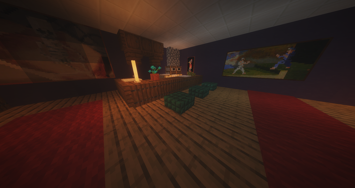 Добавим стульчики и декор