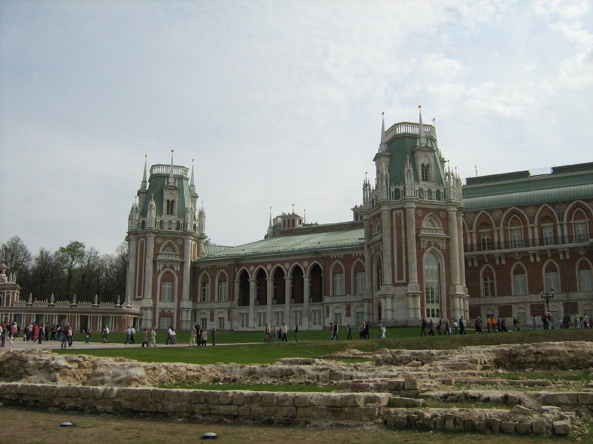 Дворец в Царицыно Центральная часть