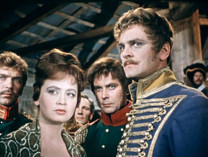 Юрий Яковлев в роли поручика Дмитрия Ржевского. "Гусарская баллада" (1962)