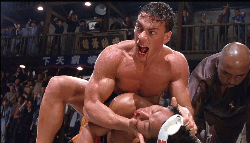 Кадр из фильма "Кровавый спорт" (Источник: Яндекс.Картинки)