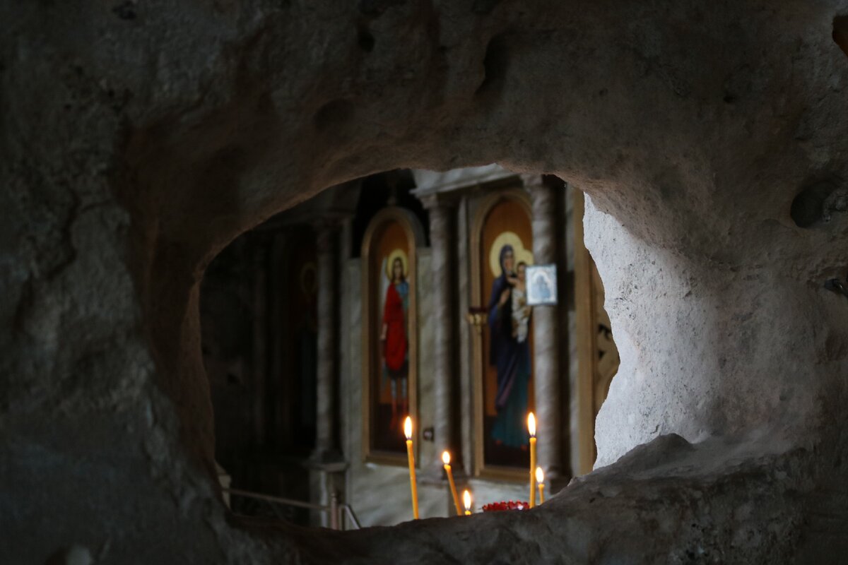 Пещерный храм Димитрия Солунского в Талицах