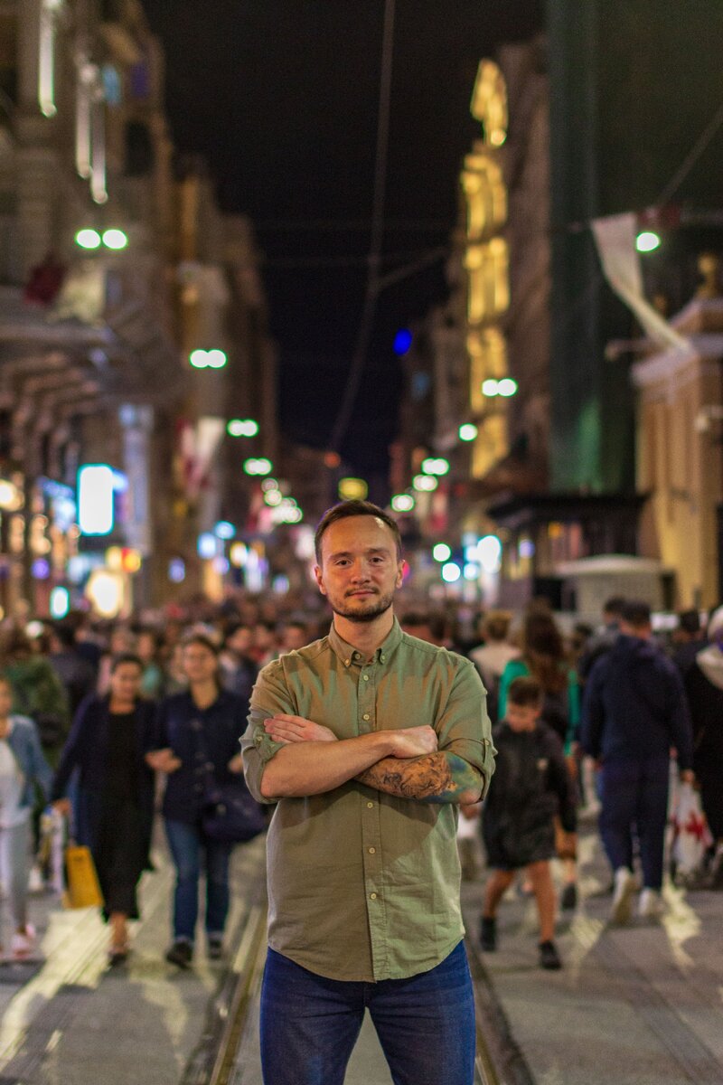 Таксим вечером