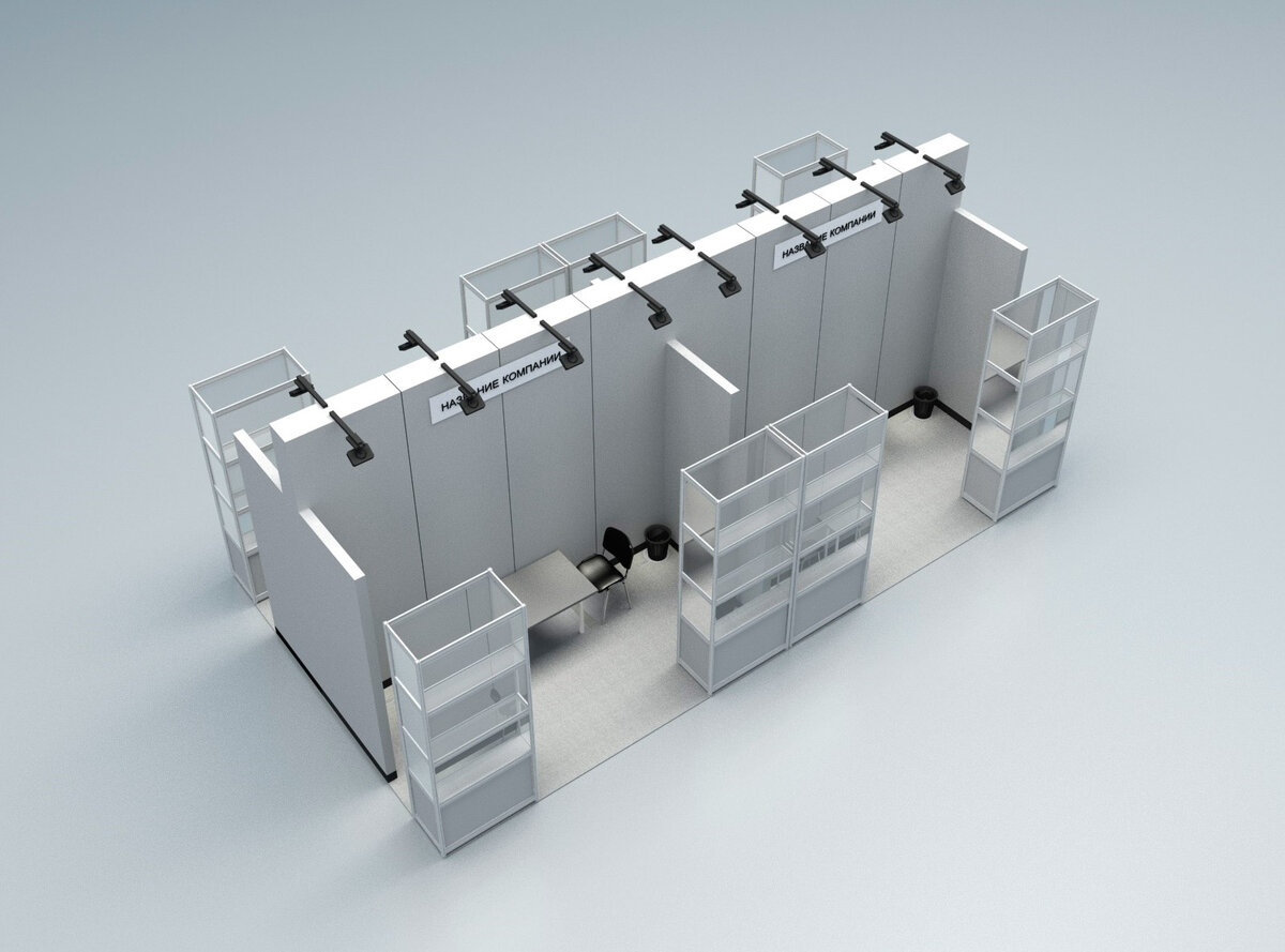 Внешний вид стендов: