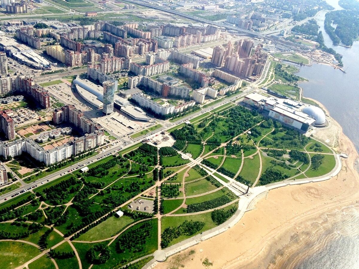 Приморский район — один из самых зеленых в Петербурге