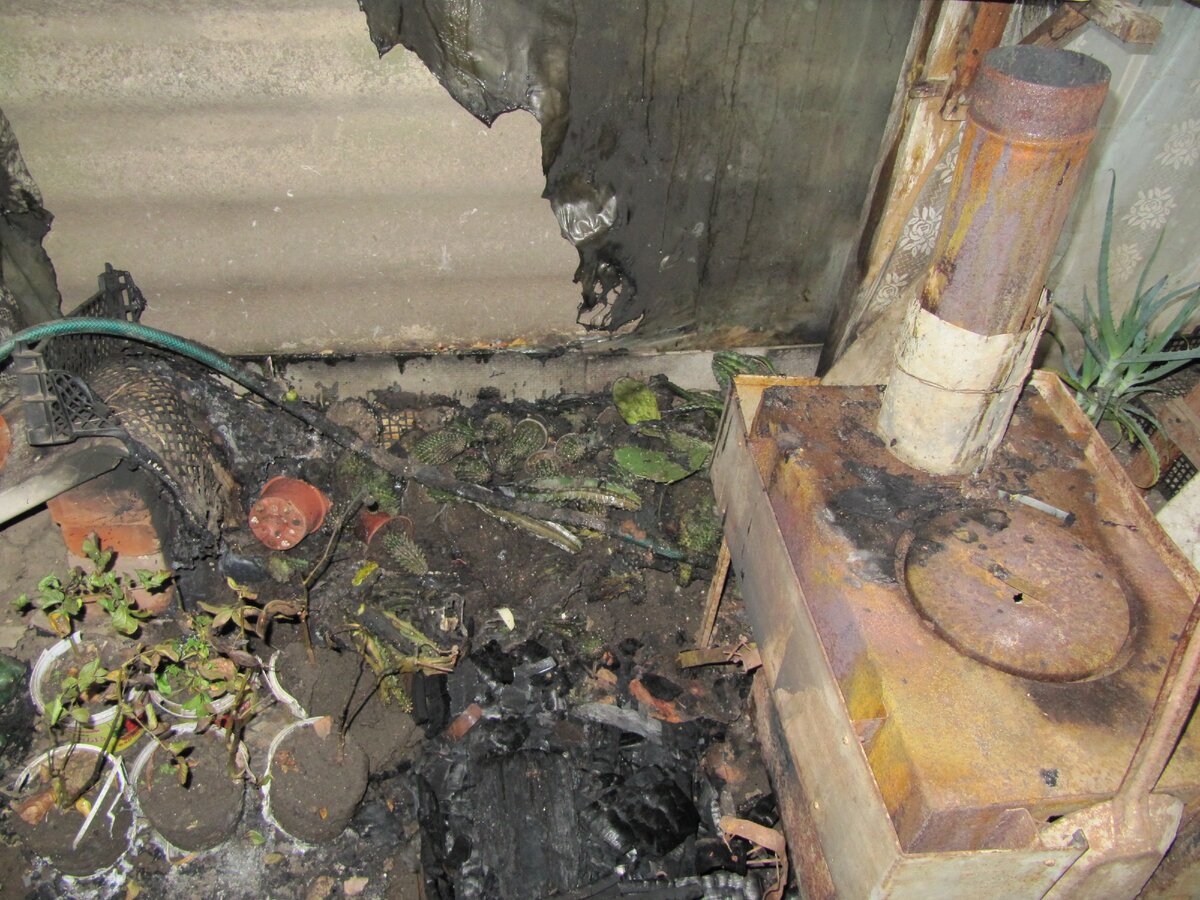 злосчастная буржуйка