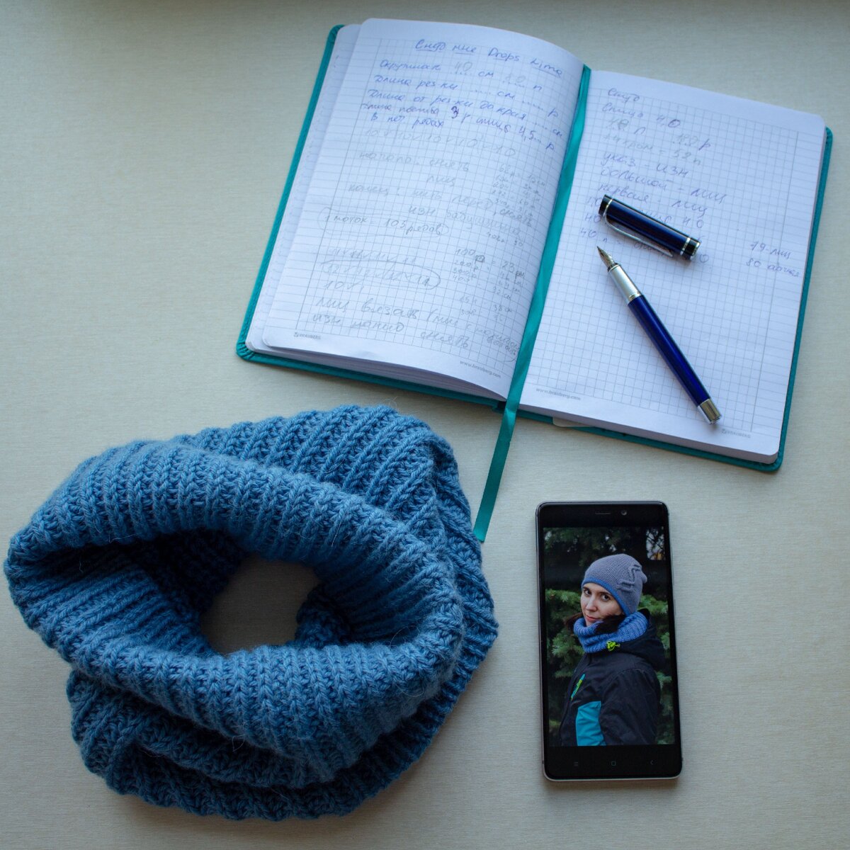 Снуд из пряжи от Drops Lima