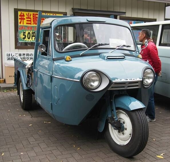 Mazda T1500. Годы выпуска - 1962-1974. Рабочий объём - 1484 куб.см. Мощность - 60 л.с.