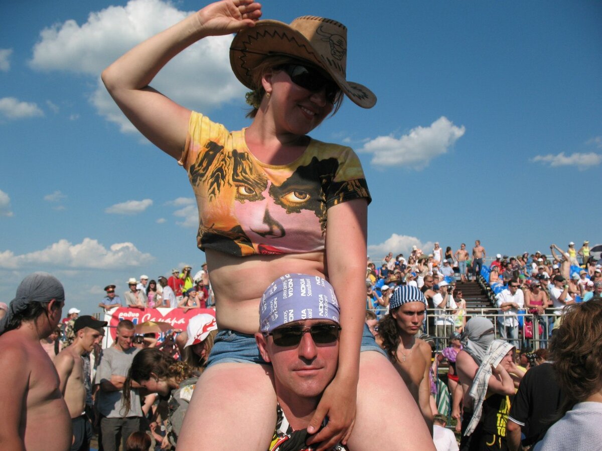 Крыски на фестивале.