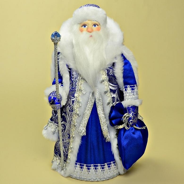красивые куклы деда мороза и снегурочки. снегурочка 50см 723406. дед мороз и снегурочка сувенир. как сделать деда мороза из куклы. дед мороз и снегурочка.