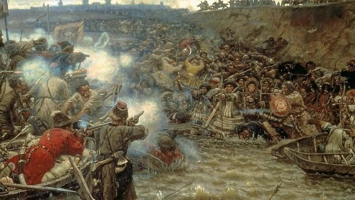 Яндекс-картинки. Василий Суриков. Покорение Ермаком Сибири   