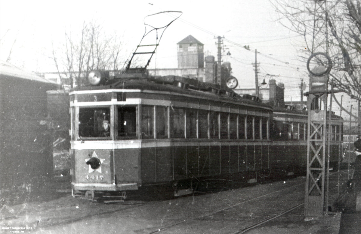 блокадный трамвай