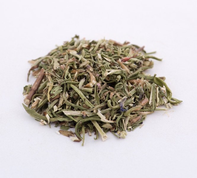 Так выглядит засушенный иссоп