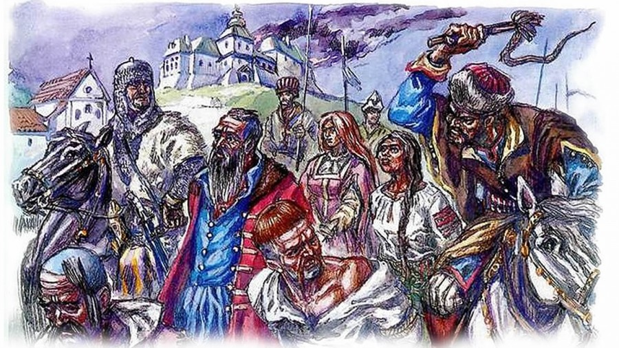 Средневековое гестапо за работой. Источник: andreyvadjra.livejournal.com