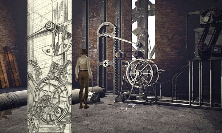 Классика компьютерных квестов - знаменитая игра Syberia