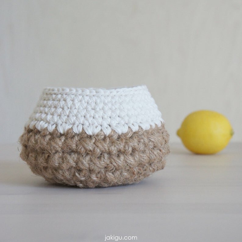 Корзинка размером с лимон