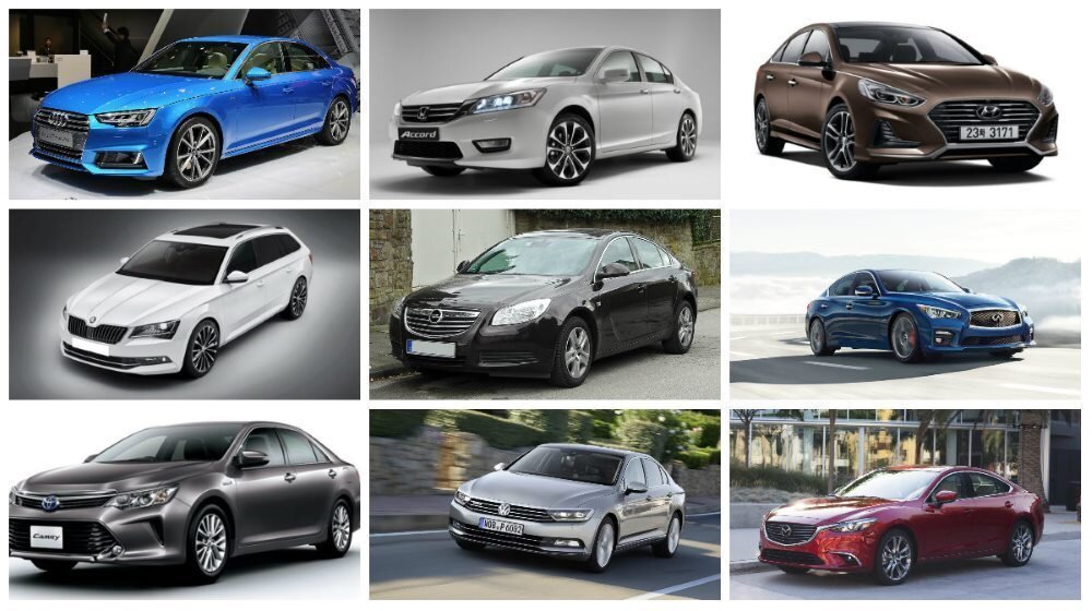 Седаны D-класса. Фото с сайта subscribe.ru