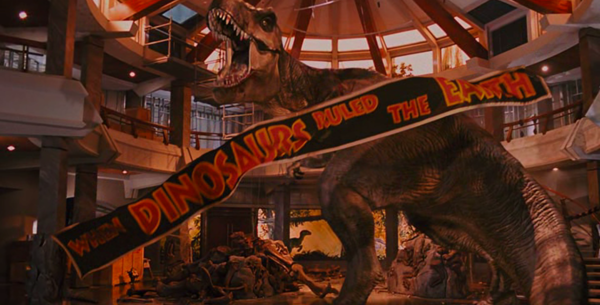 Кадр из фильма «Парк Юрского периода» (1993)