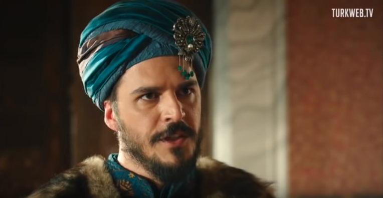 кадр из сериала "Великолепный век"  