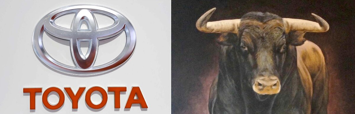 Крупнейшая мировая корпорация. Правда ведь, что логотип похож на очертания быка?